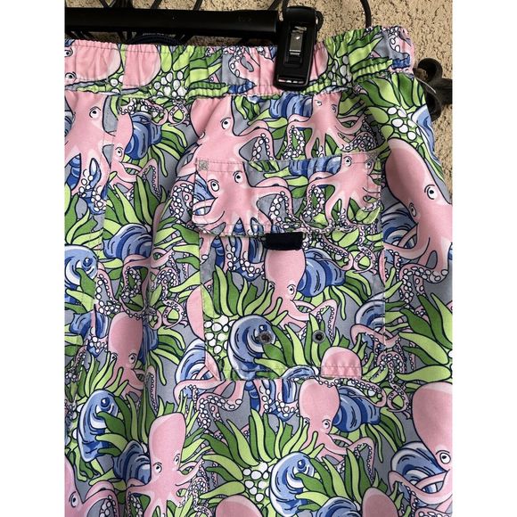 Vineyard vines octopus print swim trunks - size L - multicolor - Picture 5 of 7